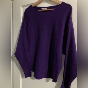 Vila Milano purple medium sweater